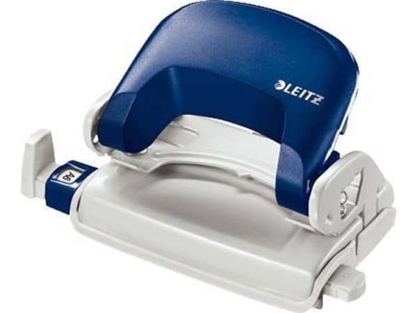 Leitz - Hullstanser - 10 ark / 1 mm - plast, metall - blå