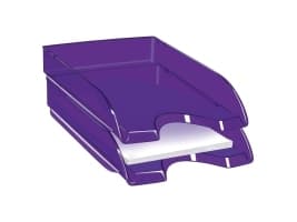 Brevbakke Cep Happy A4 transparent lilla (stk.)