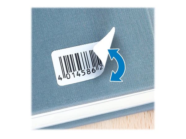 HERMA 4346, Valkoinen, Itse kiinnittyvä tulostintarra, A4, Paperi, Laser/Inkjet, Irroitettava