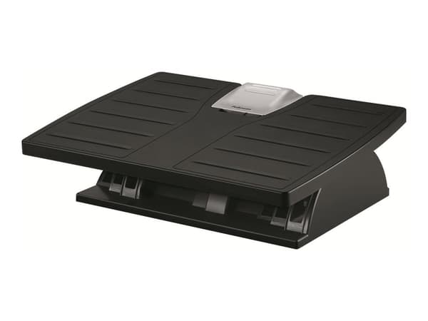 Jalkatuki Fellowes®, säädettävä, KxSxL 11 x 44.50 x 33.50 cm, musta