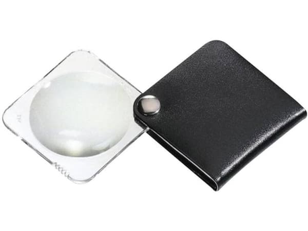 Eschenbach 1752550 Nahka-taittolasi Suurennuskerroin: 3,5 x Linssin koko: (Ø) 50 mm Musta