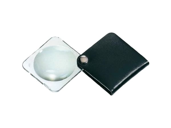 Eschenbach 1752550 Nahka-taittolasi Suurennuskerroin: 3,5 x Linssin koko: (Ø) 50 mm Musta