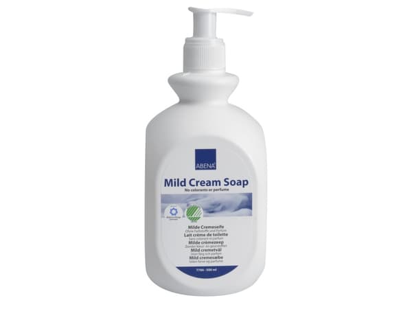 Håndsæbe Abena Soft Care, flydende, 500 ml pumpeflaske