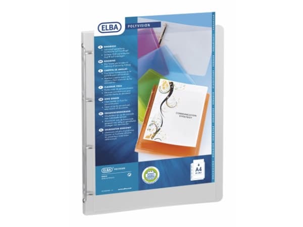 Elba Polyvision, A4, Vit, 100 ark, 1,5 cm, 1 styck