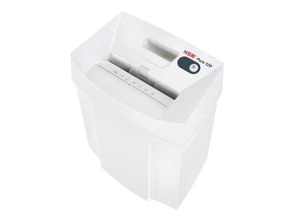 HSM PURE 120, Silpuksi leikkaava, 22,5 cm, 25 mm, 20 L, 55 dB, Painikkeet