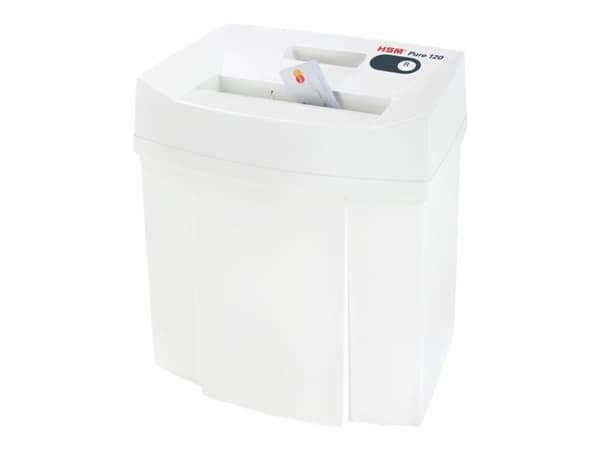 HSM PURE 120, Silpuksi leikkaava, 22,5 cm, 25 mm, 20 L, 55 dB, Painikkeet