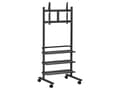 Miniatyrbilde 5 av 5: Vogel's PB 175 - Vogn - for flatpanel - sølv - skjermstørrelse: 36"-50" - monteringsgrensesnitt: fra 200 x 100 mm