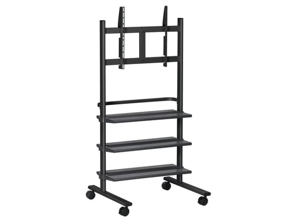 Vogel's PB 175 - Vogn - for flatpanel - sølv - skjermstørrelse: 36"-50" - monteringsgrensesnitt: fra 200 x 100 mm