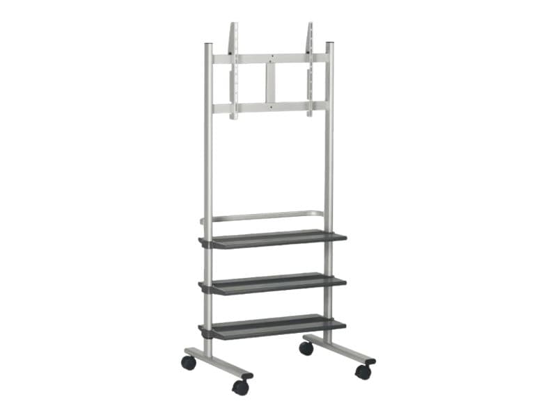 Vogel's PB 175 - Vagn - för platt panel - silver - skärmstorlek: 36"-50" - monteringsgränssnitt: från 200 x 100 mm