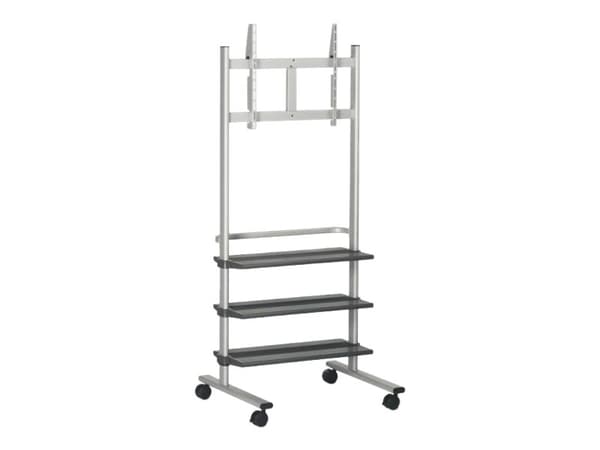 Vogel's PB 175 - Vogn - for flatpanel - sølv - skjermstørrelse: 36"-50" - monteringsgrensesnitt: fra 200 x 100 mm