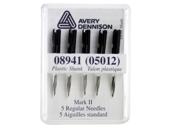 Avery - Merkepistolnål - standard (en pakke 5) - for Mark III