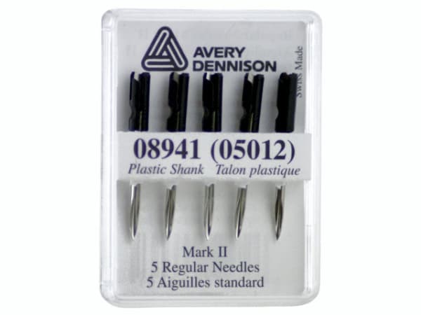 Avery - Merkepistolnål - standard (en pakke 5) - for Mark III