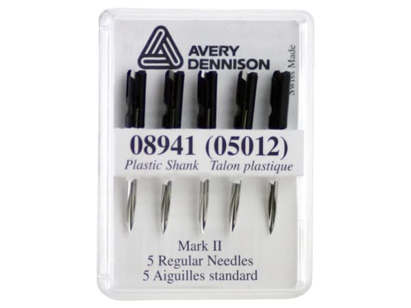 Avery - Merkepistolnål - standard (en pakke 5) - for Mark III