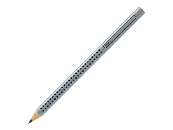 Faber-Castell Jumbo Grip, B, Musta, Harmaa, Kolmion muotoinen, 1 kpl