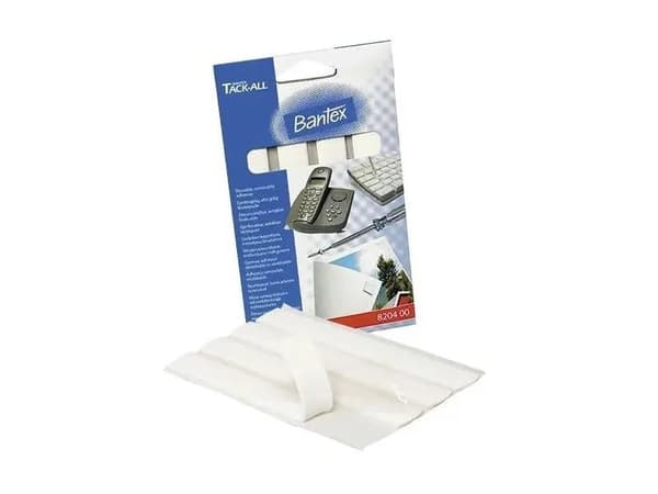 Bantex Tack-All Klæber 50g hvid - (25 pakker)