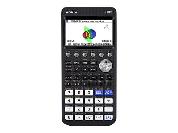 Casio FX-CG50, Tasku, Graafinen laskin, 15 lukua, Flash, Akku, Musta