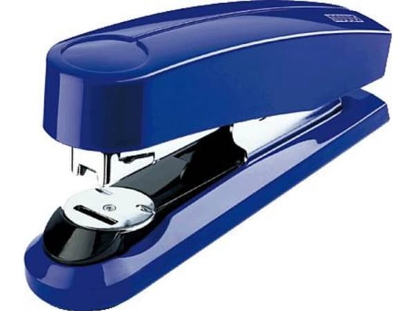 Novus B 4FC, 50 ark, Blå, 24/6, 24/8, 26/6, 26/8, Metall, Plast, 6 cm, Framsida