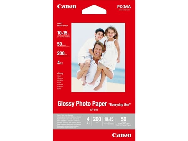 Canon GP-501 - Blank - vit - 100 x 150 mm 50 ark fotopapper - för PIXMA TS7450i
