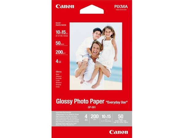 Canon GP-501 - Blank - vit - 100 x 150 mm 50 ark fotopapper - för PIXMA TS7450i