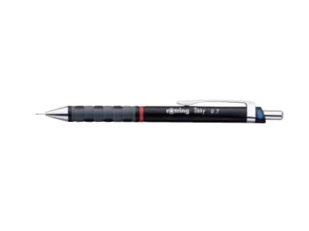 Rotring 1904696, Svart, Plast, Blå, HB, 0,7 mm