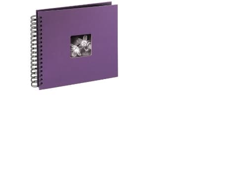 Hama 4007249948762, Lilac, 100 ark, 10 x 15, Spiralbinding, Sort, 280 mm