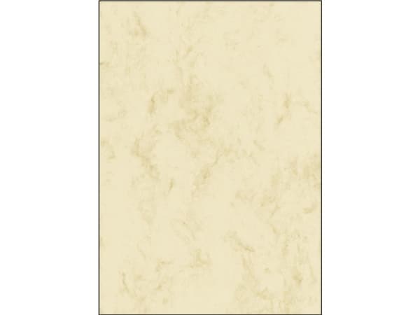 Sigel Design Paper DP372 - Beige - A4 (210 x 297 mm) - 90 g/m² - 100 ark marmorerat papper