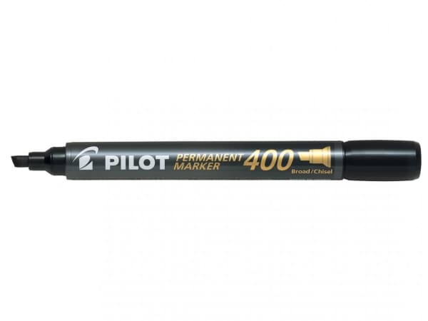 Marker Pilot 400 sort permanent (stk.)