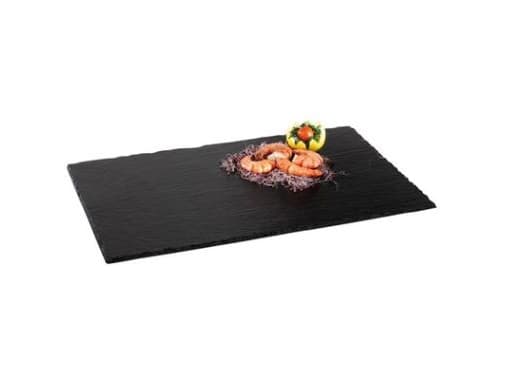 Serveringsplade 1/1 GN 53x32.5 cm Naturskifer - (karton á 6 stk.)