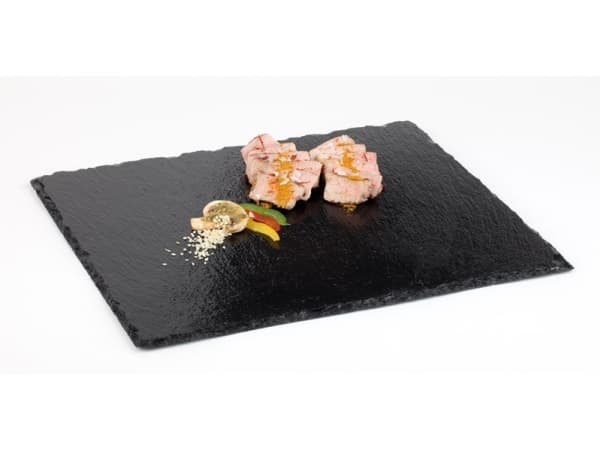 Serveringstallrik 1/2 GN 32,5x26,5 cm Naturskiffer,12 st/krt