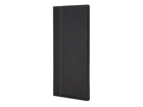 Regningsomslag Securit® TRENDY 23x13 cm sort
