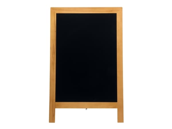 Gadeskilt Securit® Deluxe 55x85 cm teak farvet