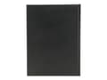 Miniatyrbilde 5 av 5: Menu Kortholder A4 Securit Basic viser 4 A4 sider PVC omslag. Sort,stk