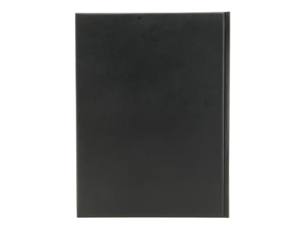 Menu Kortholder A4 Securit Basic viser 4 A4 sider PVC omslag. Sort,stk