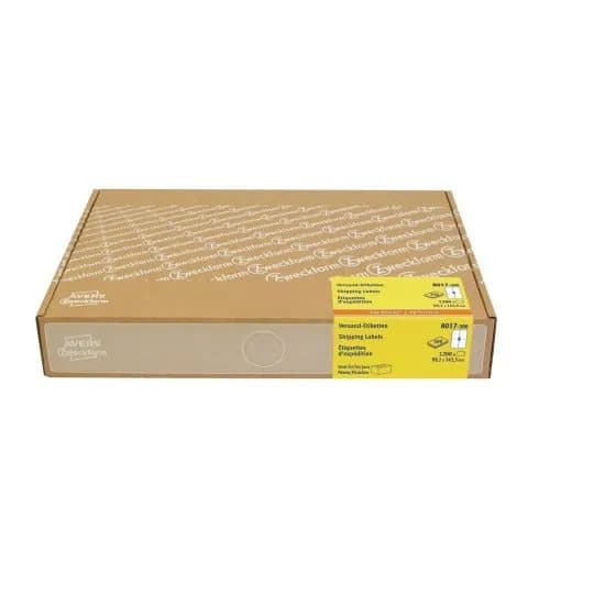 Shippingetiket Avery 99,1x143,5 mm hvid - (300 ark x 4 stk.)