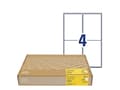 Pikkukuva 4 / 5: Shippingetiket Avery 99,1x143,5 mm hvid - (300 ark x 4 stk.)