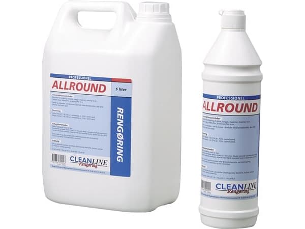 Puhdistus Allround Cleanline 5l, hyvä yleispuhdistusaine kaikille pinnoille