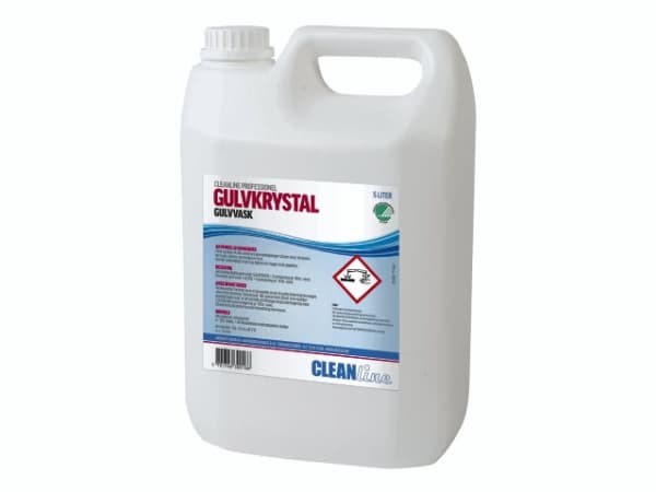 Rengöring Crystal/floorwash Cleanline 5l, motsvarande flytande brun tvål, skötsel av alla tvättbara golvbeläggningar