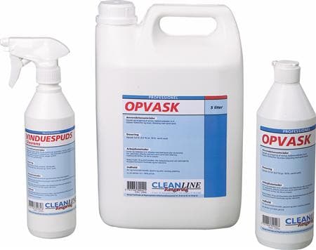 Ikkunanpesuaine - lasinpesuaine Cleanline 0,5l. Liuottaa lian ja rasvan lasista, peileistä, kromista, ruostumattomasta teräksestä jne.