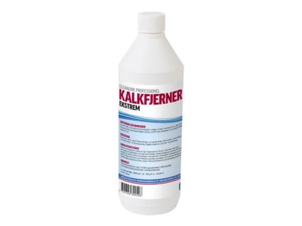 Kalkinpoistoaine extreme Cleanline 1l. Käytetään säännölliseen kalkinpoistoon.