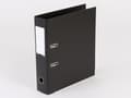 Miniatyrbilde 2 av 5: Brevordner Q-Line sort A4 metalskinne 75mm ryg - (10 stk.)