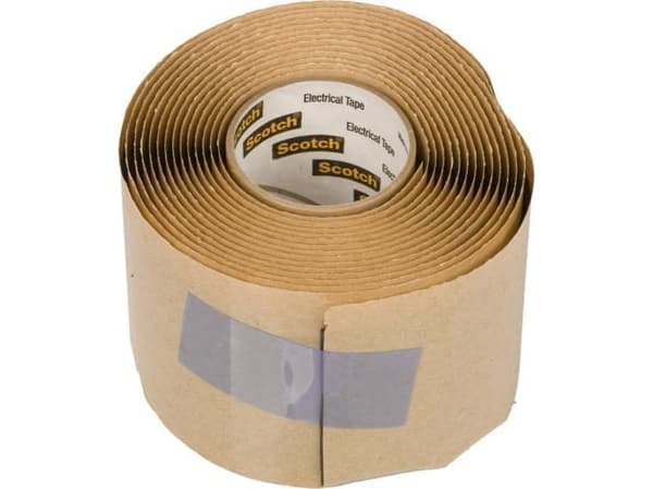 3M Rubber Mastic Tape, 2 stykker, Svart, Gummi, 500 V, RoHS 2011/65/EU, 3 m