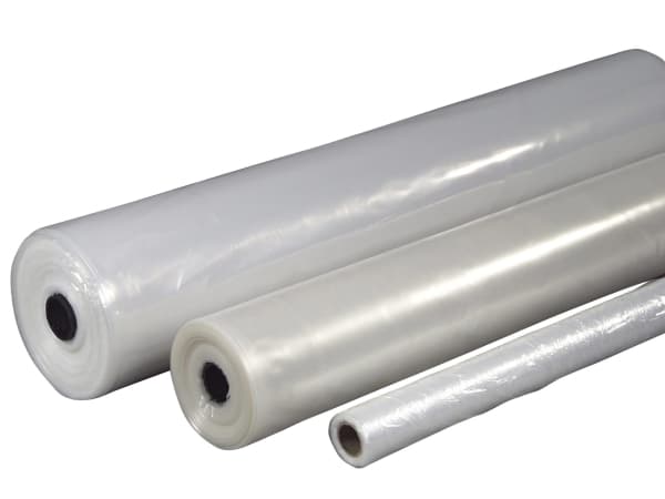 Plast klar 2x50mx0,025mm vikta 1 gång. För att täcka