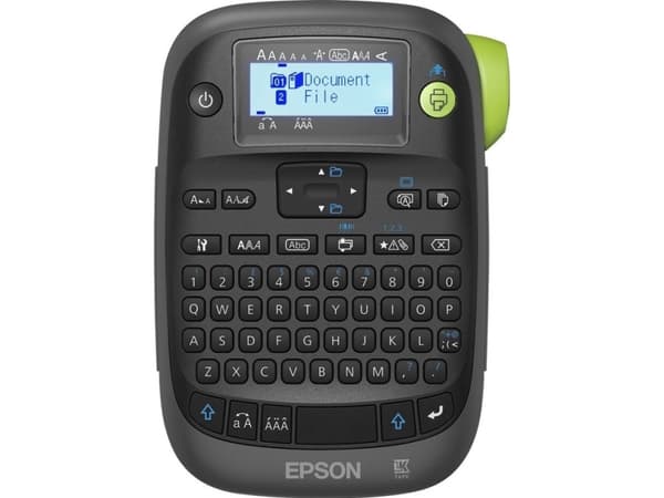 Epson LabelWorks LW-K400 - Etikettskrivare - svartvit - termisk överföring - Rulle (1,8 cm) - 180 dpi - upp till 6 mm/sek - kniv - utskrift med 4 rad
