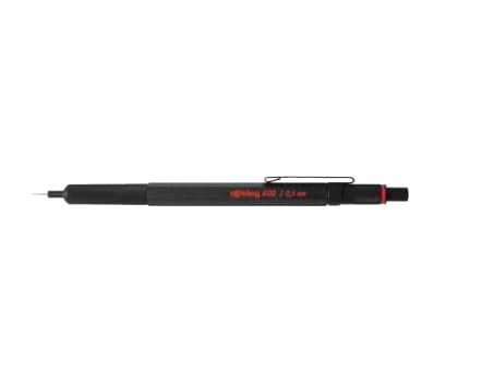 Pencil Rotring 1904443 sort, metal, HB, 0,5 mm