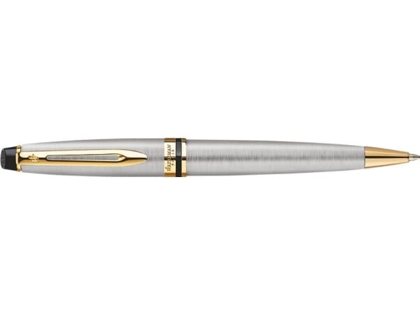 Waterman Expert, Klämma, Indragbar kulspetspenna med vridfunktion, Blå, 1 styck, Medium