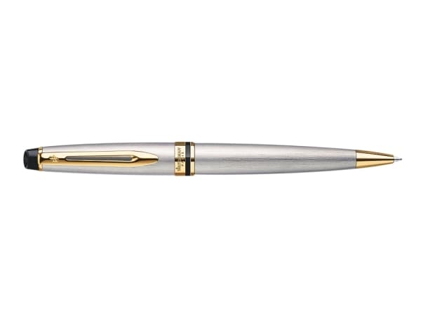 Waterman Expert, Klämma, Indragbar kulspetspenna med vridfunktion, Blå, 1 styck, Medium