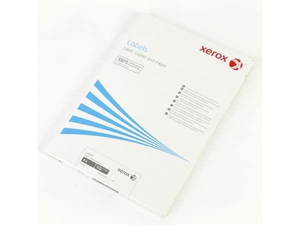 Xerox 003R97404, Hvit, Laser, 105 x 71 mm, 100 ark
