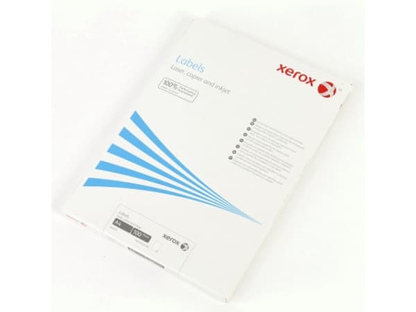 Xerox Labels Multi-Use 24UP 70x37 mm, A4, 70 mm, 37 mm, 2400 styck, 100 ark
