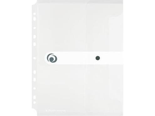 Herlitz 11293818, A5, Polypropeeni (PP), Läpinäkyvä, Muotokuva, 80 arkkia