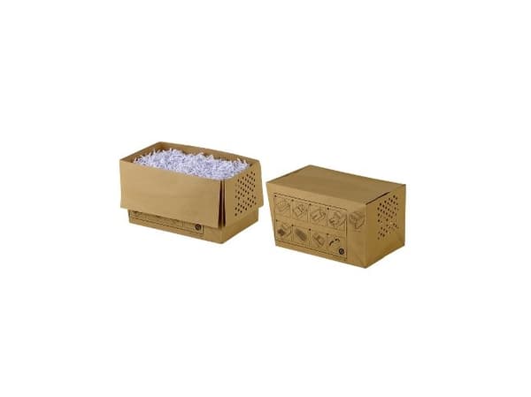 ACCO Recyclable Shredder Waste Sacks 20L - Avfallspose - beige (en pakke 20)